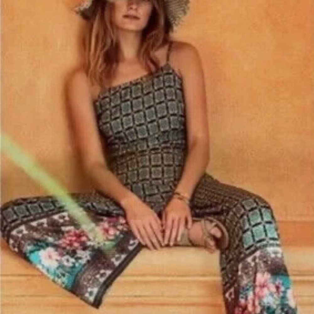 Farm Rio Honolulu Jumpsuit NWT Size XL - Picture 2 of 11